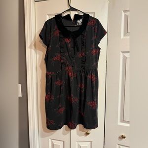 Killstar roses dress XXL